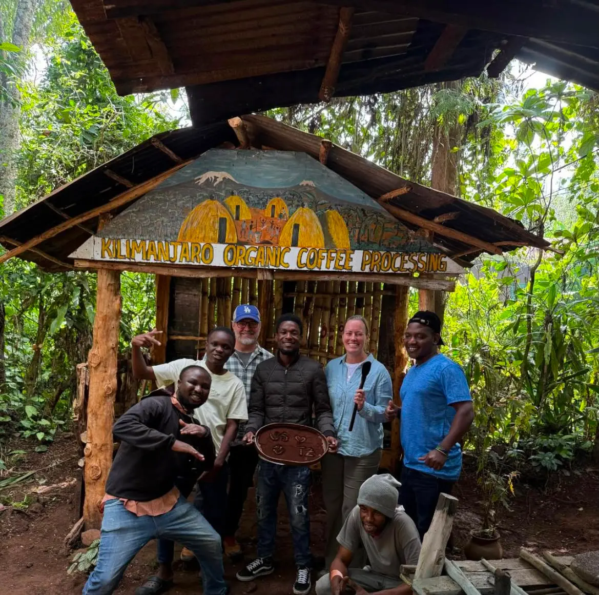 Guests at Kilimanjaro Organic Coffee